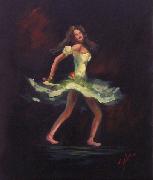 unknow artist Dancer Whirling France oil painting artist